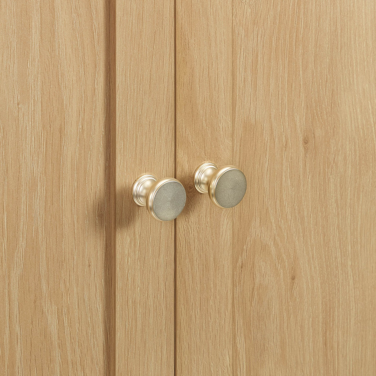 Ruby Under Sink Bathroom Cabinet - Light Wood - DUSK