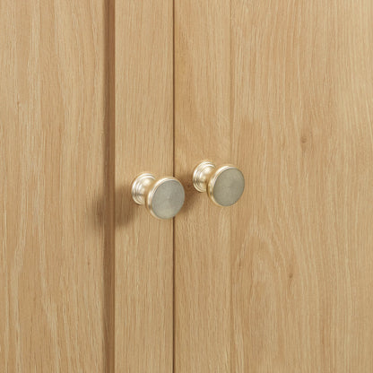 Ruby Under Sink Bathroom Cabinet - Light Wood - DUSK