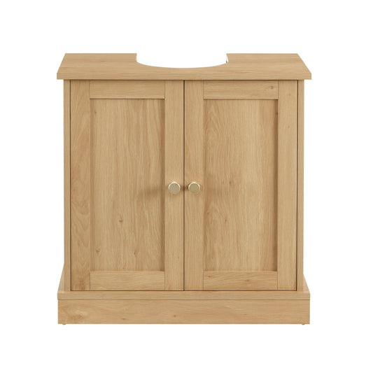 Ruby Under Sink Bathroom Cabinet - Light Wood - DUSK
