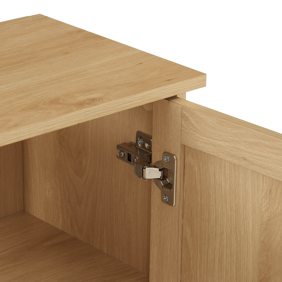 Ruby Under Sink Bathroom Cabinet - Light Wood - DUSK