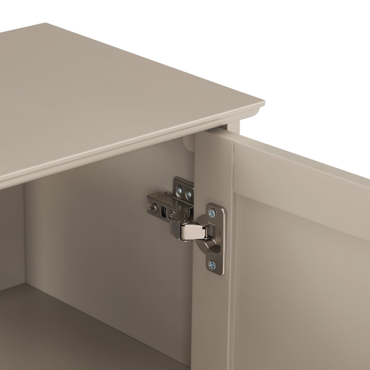 Ruby Under Sink Bathroom Cabinet - Taupe - DUSK