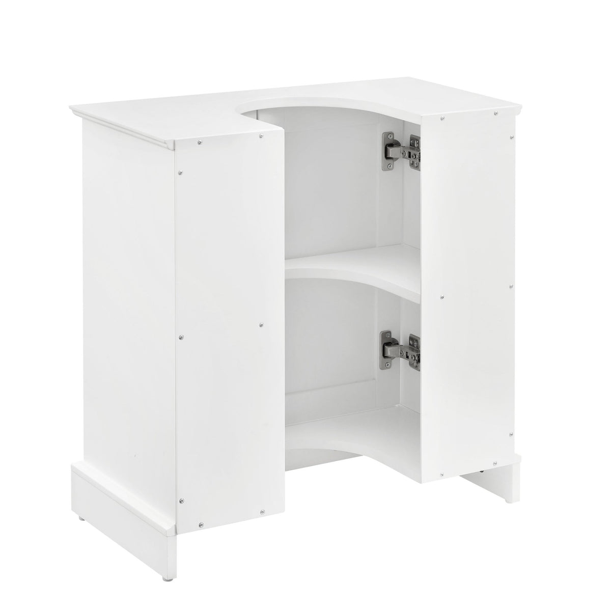Ruby Under Sink Bathroom Cabinet - White - DUSK