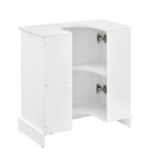 Ruby Under Sink Bathroom Cabinet - White - DUSK