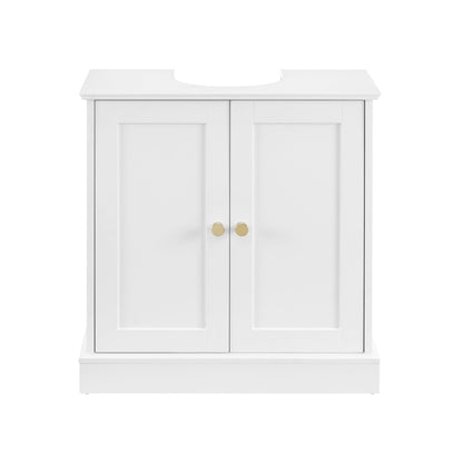Ruby Under Sink Bathroom Cabinet - White - DUSK