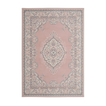 Rue Traditional Style Rug - Pink - DUSK