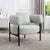 Sabrina Accent Chair - Blue Stripe - DUSK