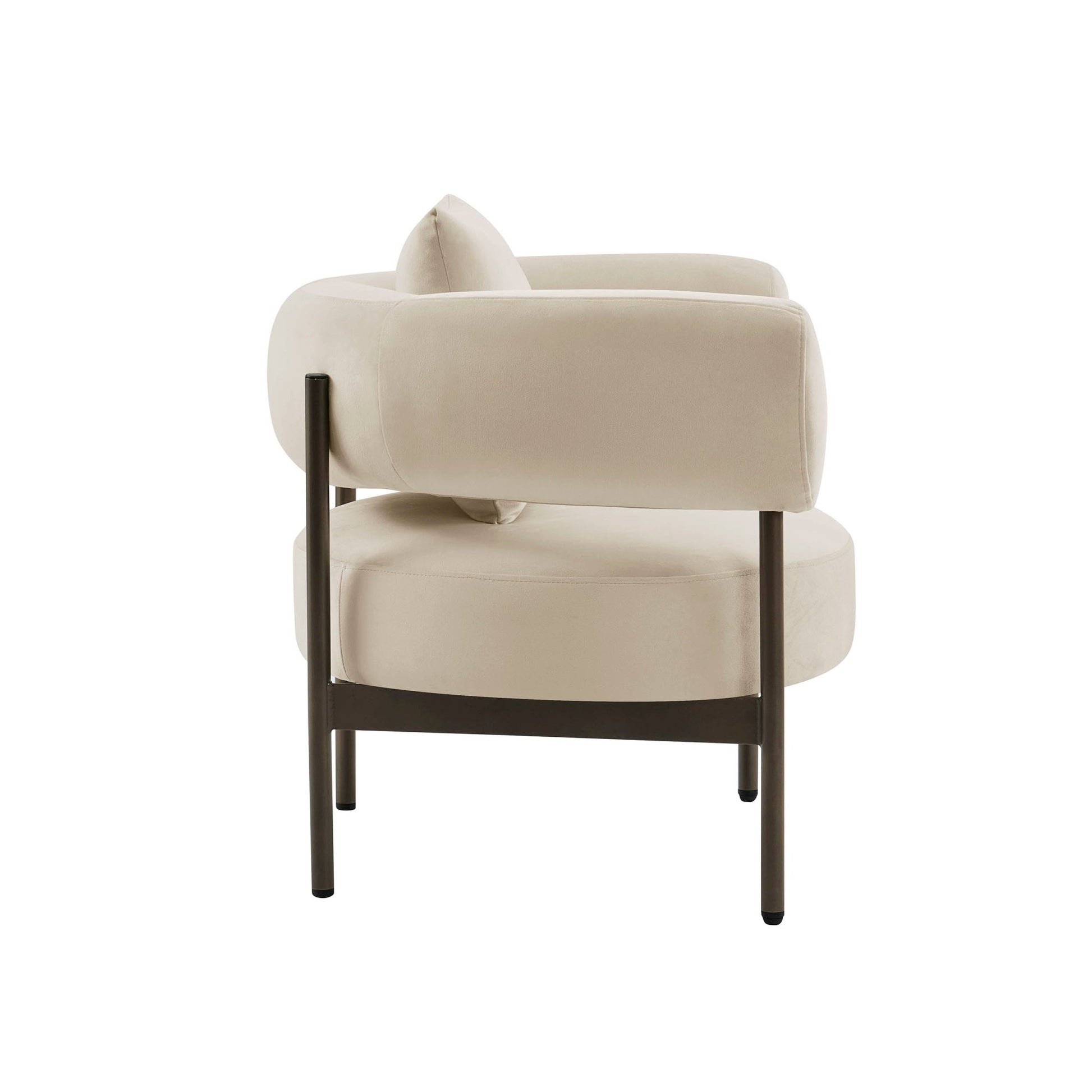 Sabrina Accent Chair - Ecru - DUSK