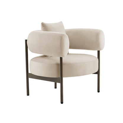 Sabrina Accent Chair - Ecru - DUSK