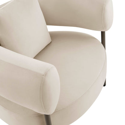Sabrina Accent Chair - Ecru - DUSK