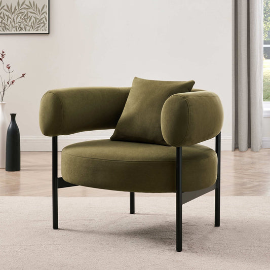 Sabrina Accent Chair - Olive - DUSK