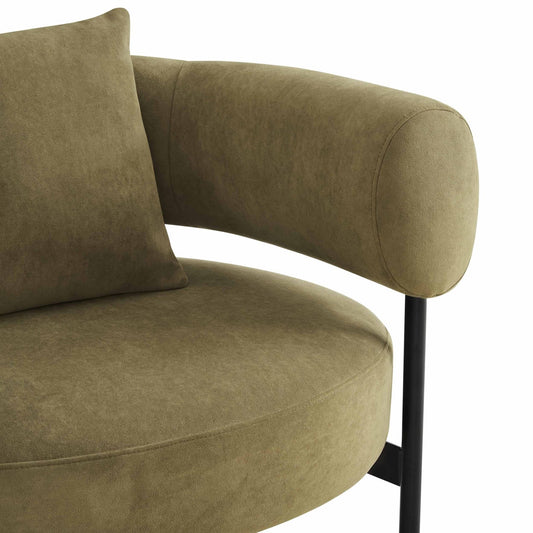 Sabrina Accent Chair - Olive - DUSK