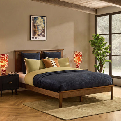 Salcombe Bed Frame - Walnut - DUSK