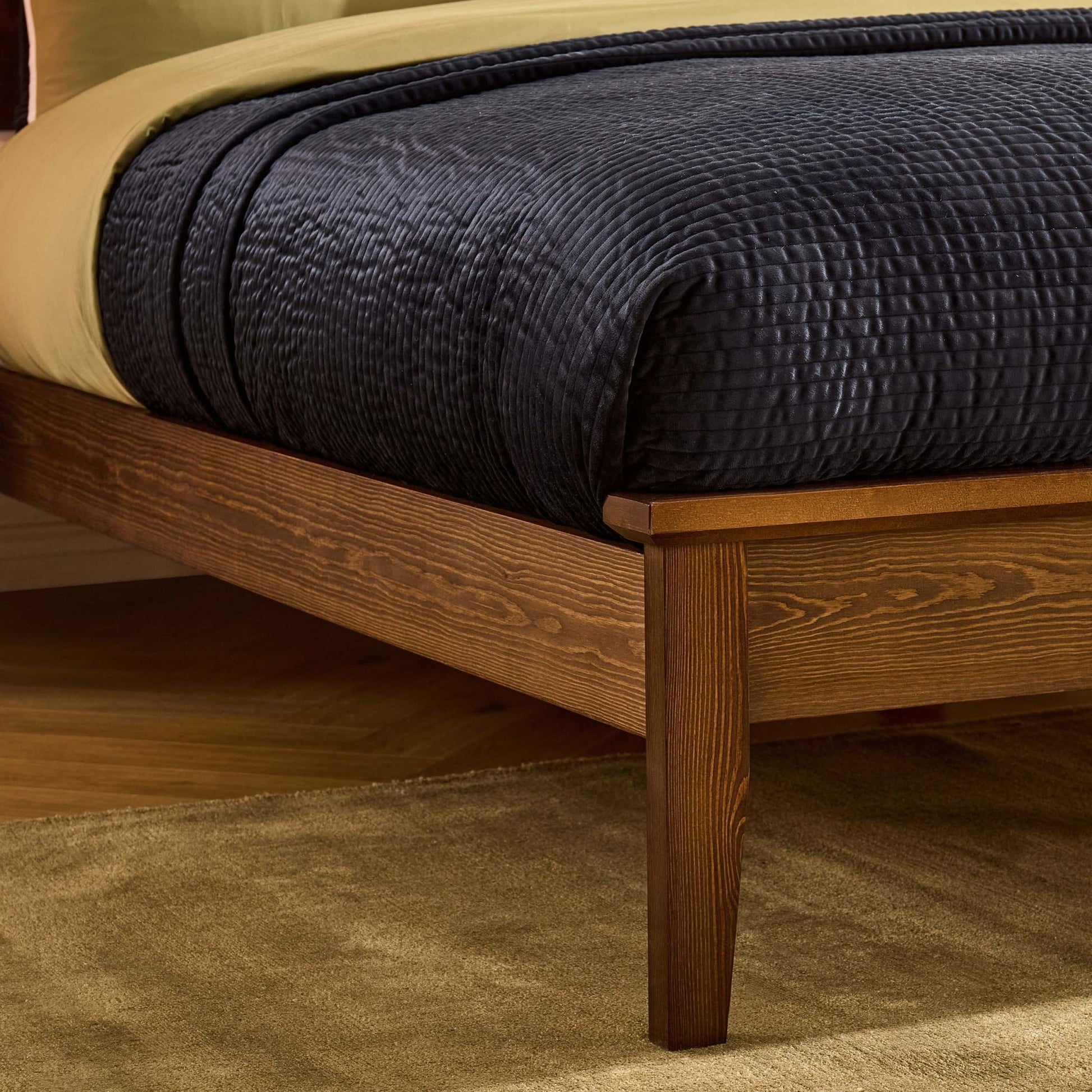 Salcombe Bed Frame - Walnut - DUSK