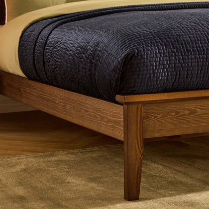 Salcombe Bed Frame - Walnut - DUSK