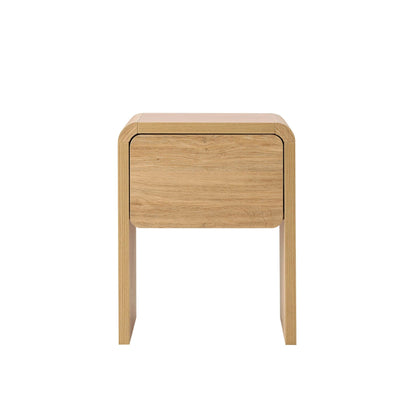 Samira Side Table - Light Wood - DUSK