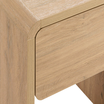 Samira Side Table - Light Wood - DUSK