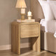 Samira Side Table - Light Wood - DUSK