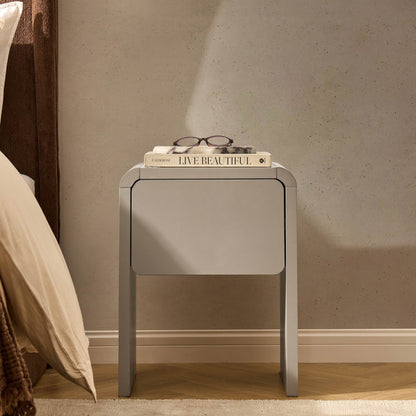 Samira Side Table - Taupe - DUSK