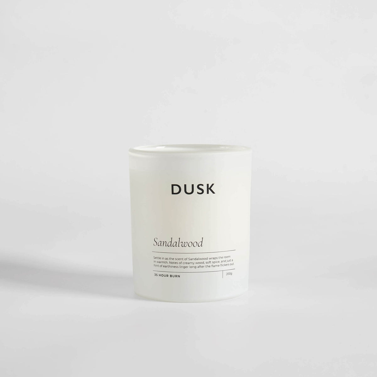 Sandalwood Scented Candle - DUSK