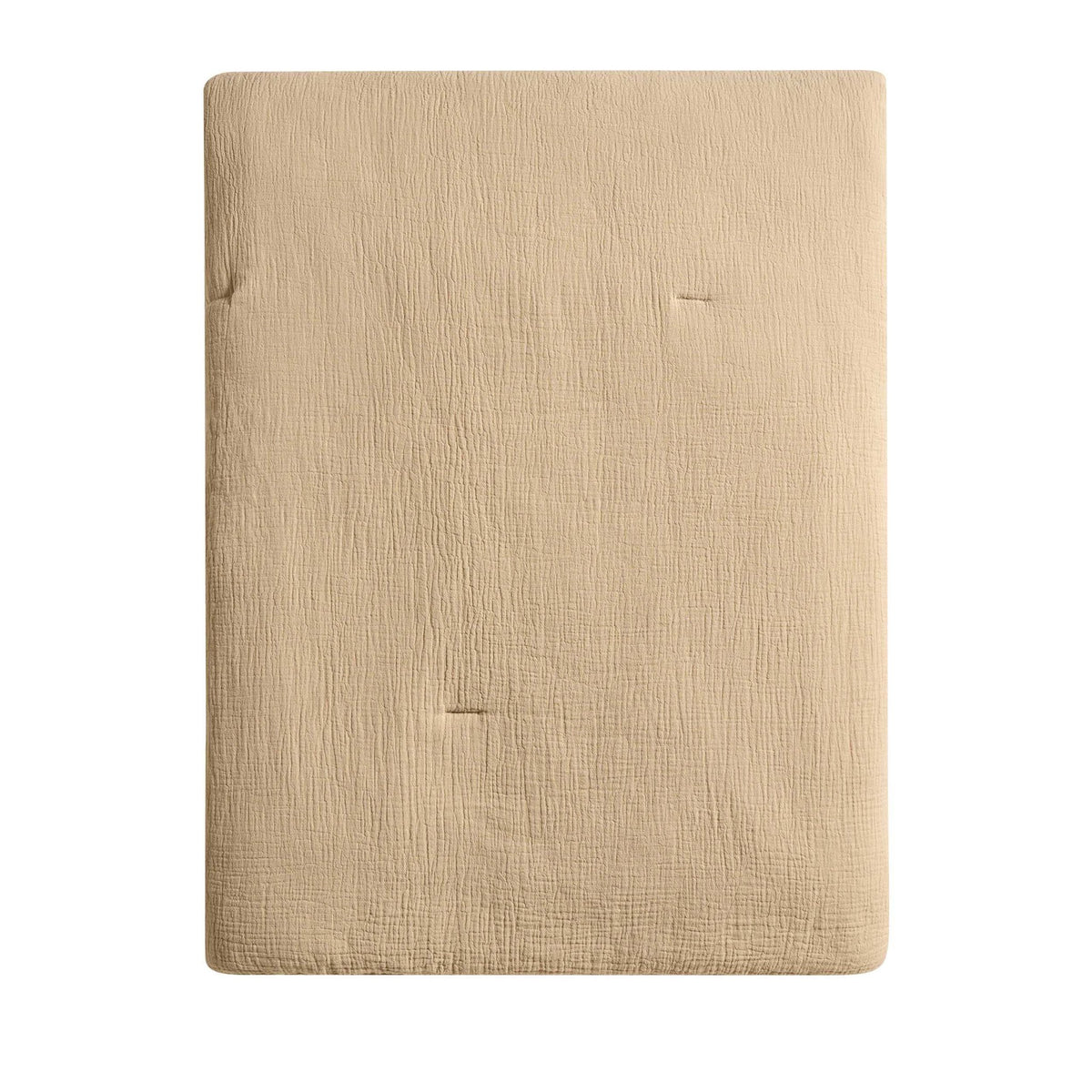 Savannah Four Layer Quilted Tufted Muslin Bedspread - Oat - DUSK