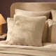 Savannah Set of 2 Tufted Muslin Cushion Cover - Oat - DUSK