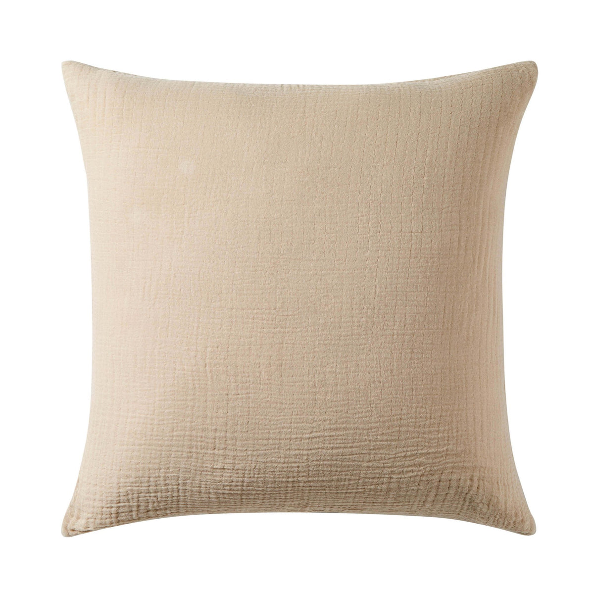 Savannah Set of 2 Tufted Muslin Sofa Cushion Cover - Oat - DUSK