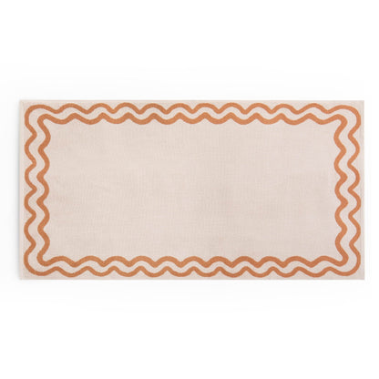 Scalloped Cotton Towels - Burnt Orange - DUSK