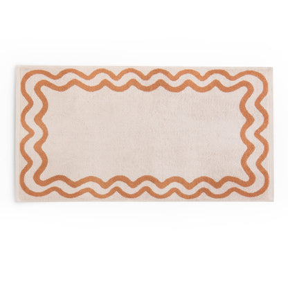 Scalloped Cotton Towels - Burnt Orange - DUSK
