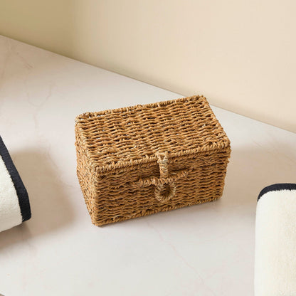 Seagrass Storage Basket - Natural - DUSK