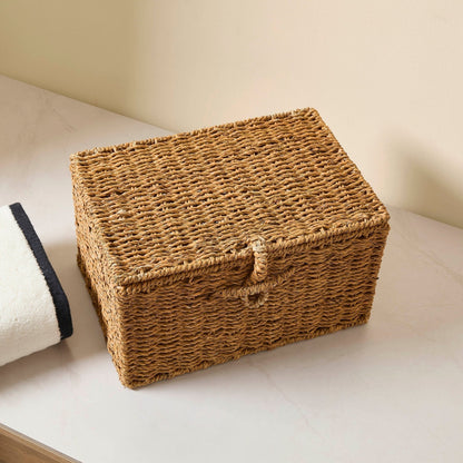 Seagrass Storage Basket - Natural - DUSK