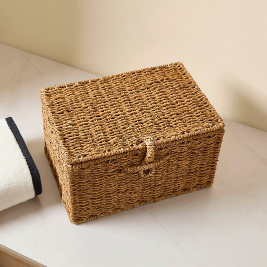 Seagrass Storage Basket - Natural - DUSK