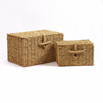 Seagrass Storage Basket - Natural - DUSK