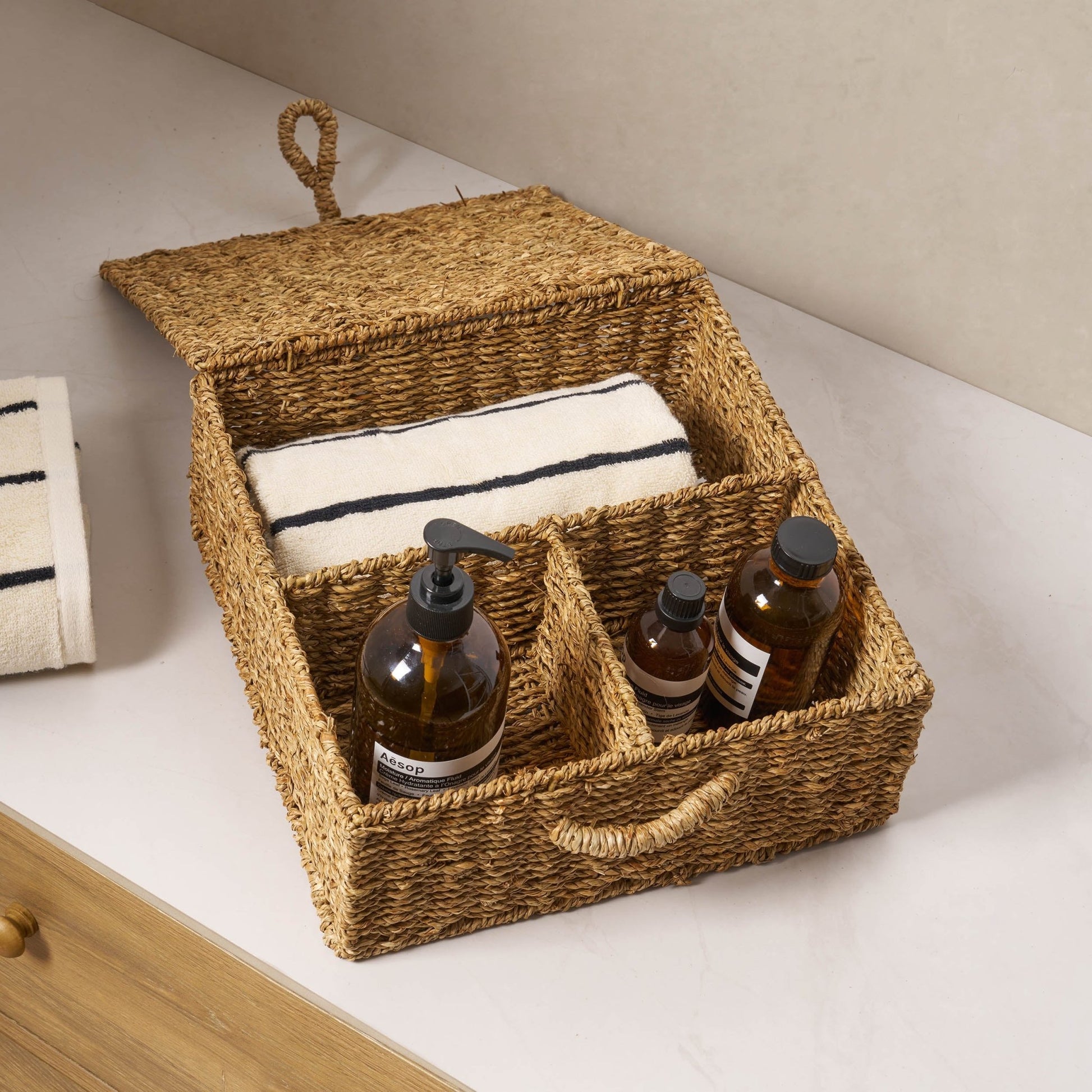 Seagrass Storage Organiser - Natural - DUSK