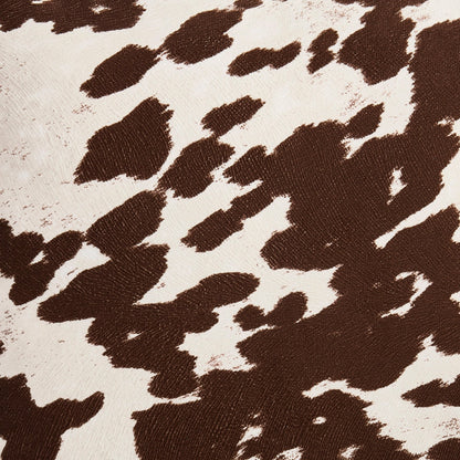Seattle Double Click Clack Sofa Bed - Brown Cow Print - DUSK