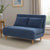 Seattle Double Click Clack Sofa Bed - Corduroy - Blue - DUSK