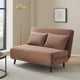 Seattle Double Click Clack Sofa Bed - Mauve - DUSK