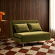Seattle Double Click Clack Sofa Bed - Muted Moss - DUSK