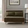 Seattle Double Click Clack Sofa Bed - Olive Green - DUSK