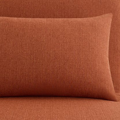 Seattle Single Click Clack Sofa Bed - Burnt Orange - DUSK
