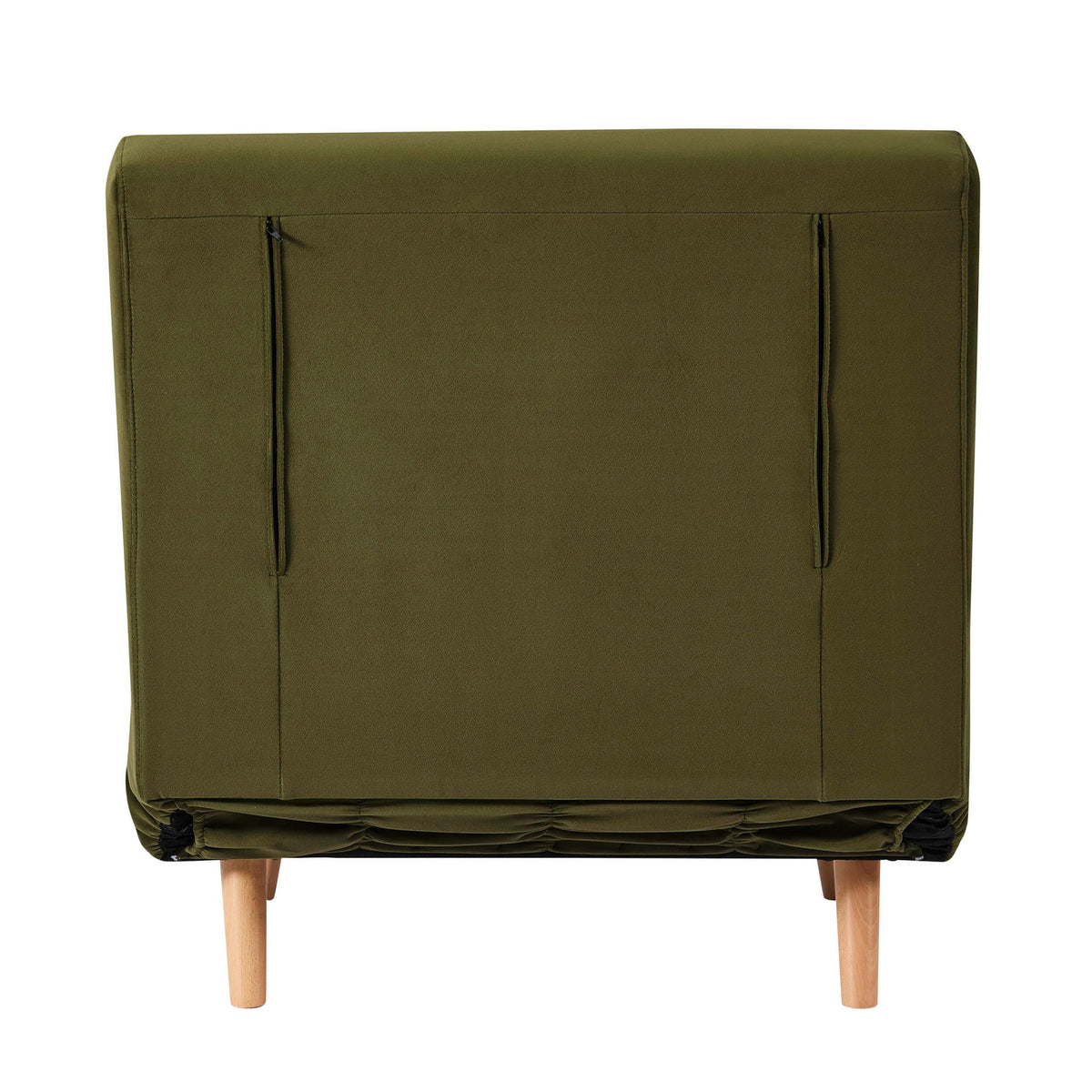 Seattle Single Click Clack Sofa Bed - Muted Moss - DUSK
