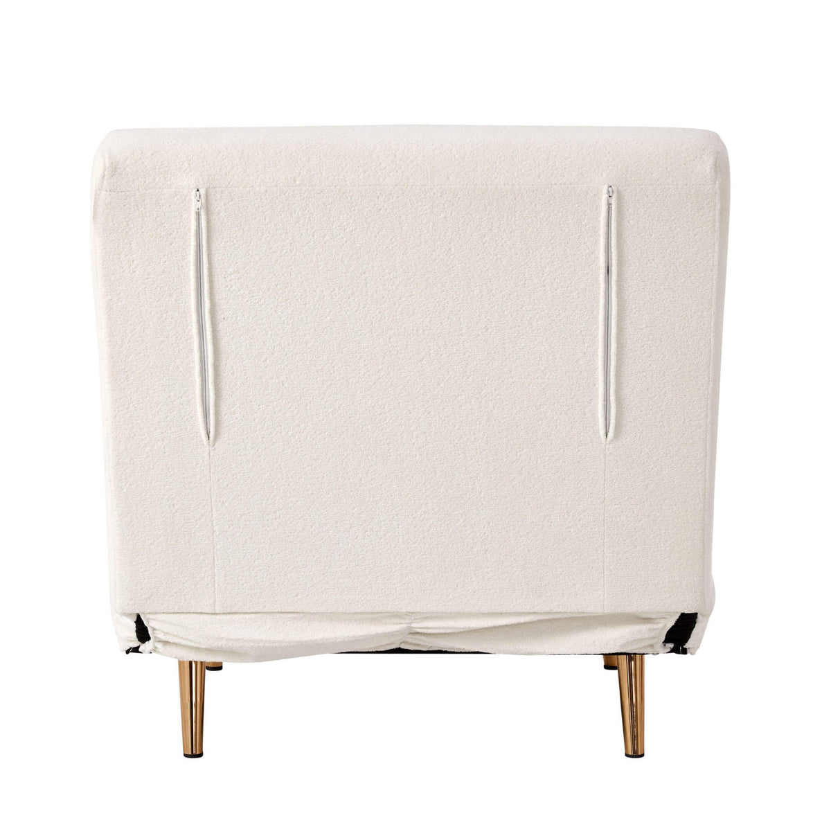 Seattle Single Click Clack Sofa Bed - Teddy Cream - DUSK