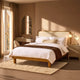 Seoul Bed Frame - Cream Linen - DUSK