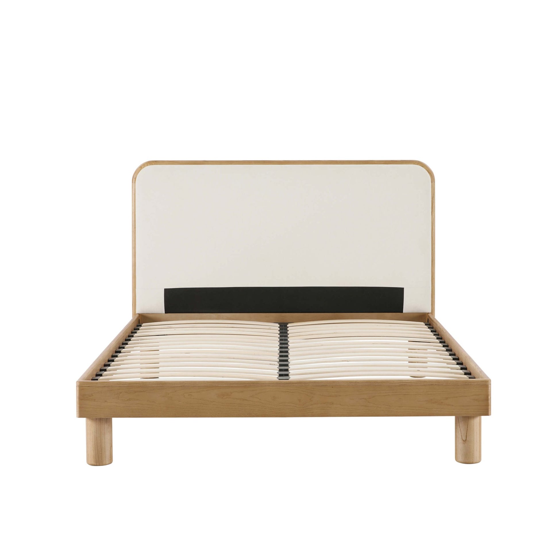 Seoul Bed Frame - Cream Linen - DUSK