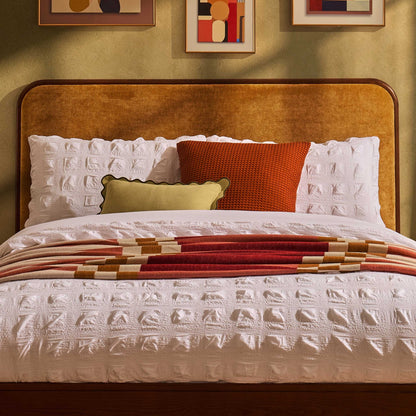 Seoul Bed Frame - Golden Haze Yellow - DUSK