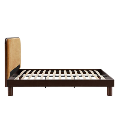 Seoul Bed Frame - Golden Haze Yellow - DUSK