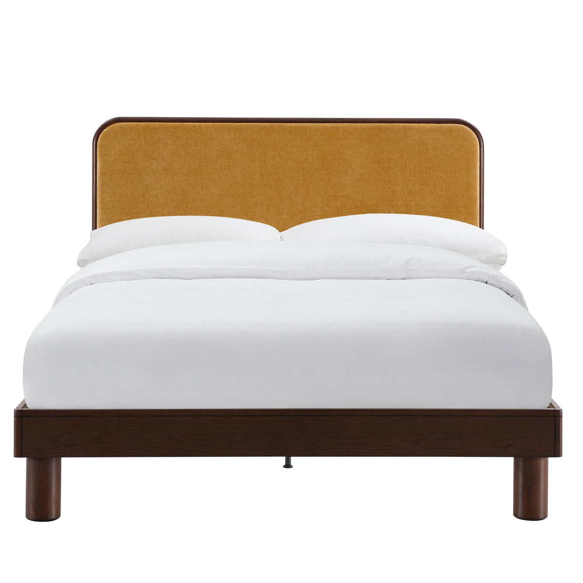 Seoul Bed Frame - Golden Haze Yellow - DUSK