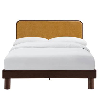 Seoul Bed Frame - Golden Haze Yellow - DUSK