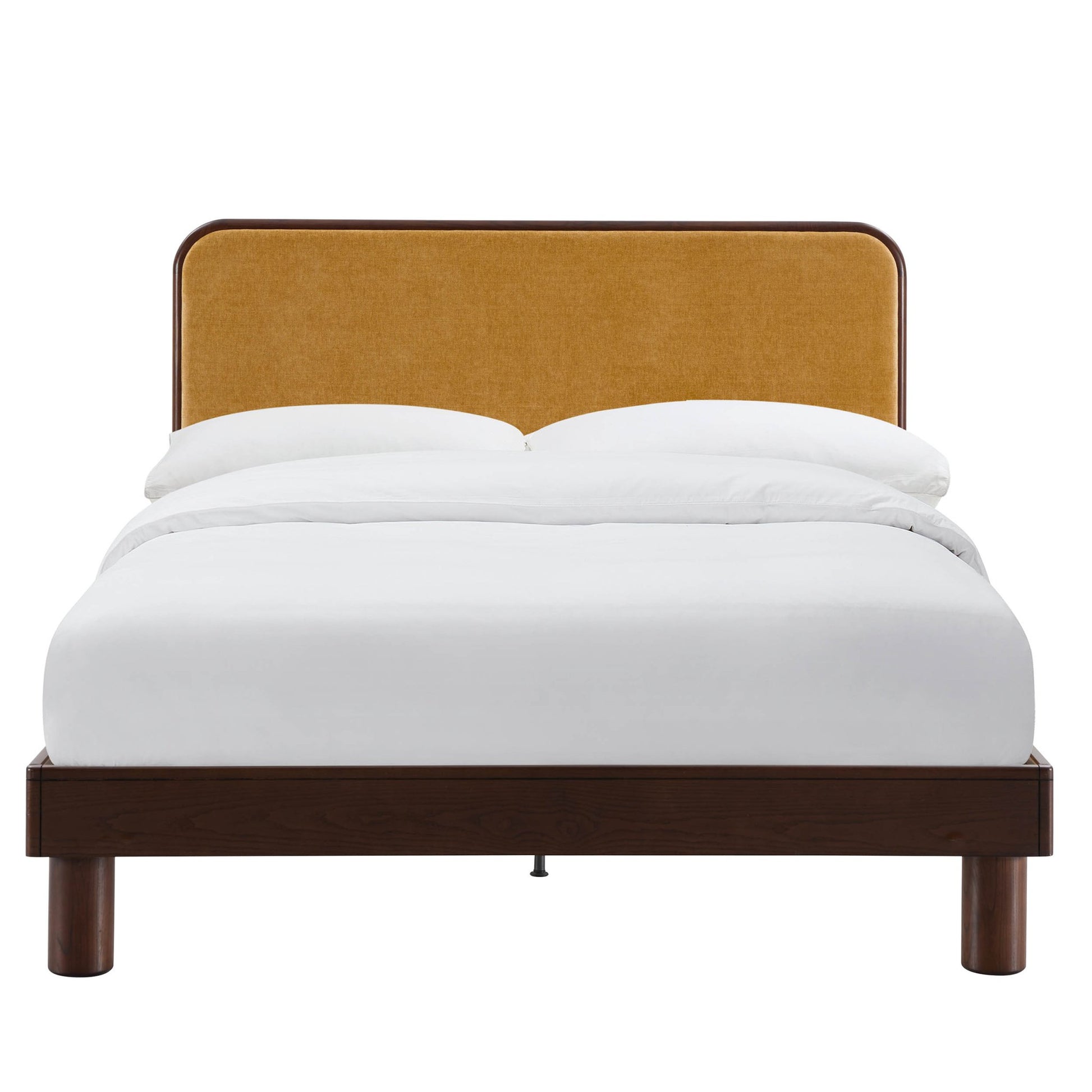 Seoul Bed Frame - Golden Haze Yellow - DUSK