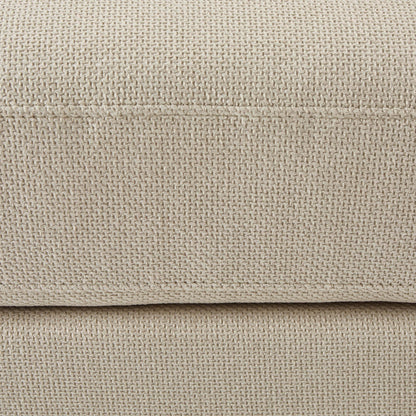 Seville Compact Pouffe - Beige - DUSK
