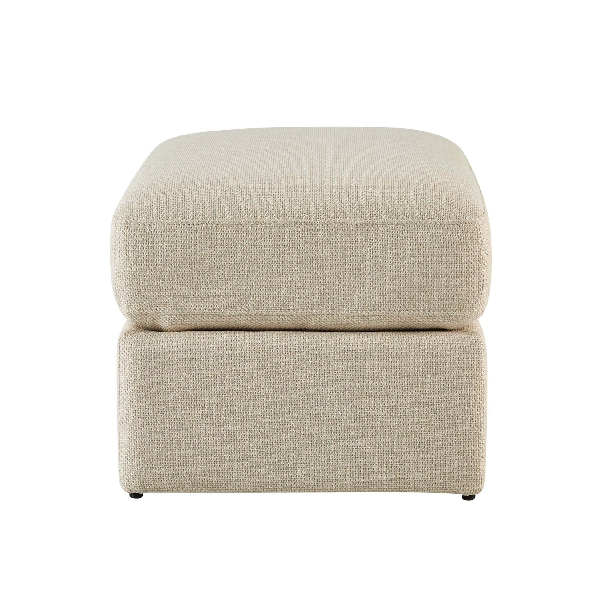 Seville Compact Pouffe - Beige - DUSK